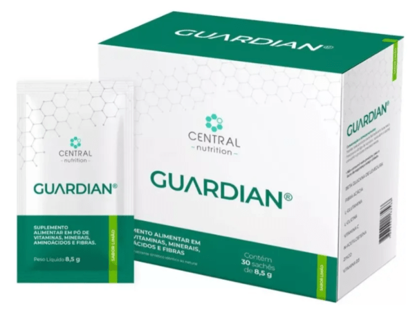 Guardian Sabor Limão 30 Sachês 8g Central Nutrition